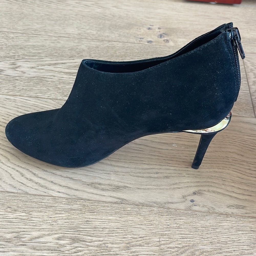 Kensie black suede Roland ankle boot